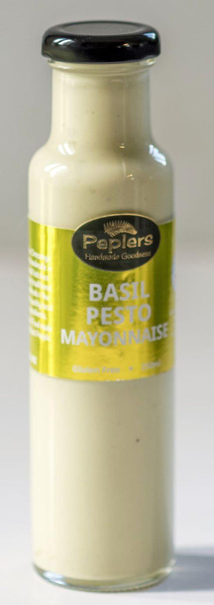 Pepplers Basil Pesto Mayonnaise 250ml